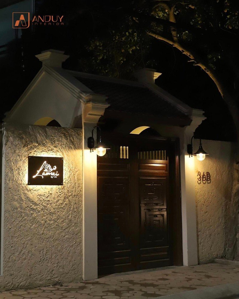 Không gian độc đáo tại Fine dining Lamai với cảm hứng hoa văn họa tiết đời Trần