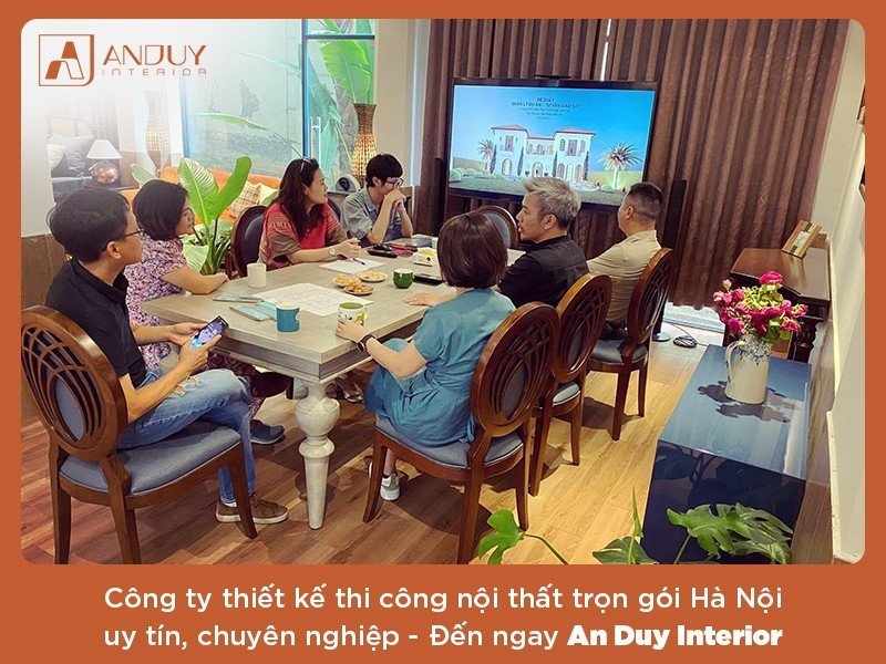 thiết kế thi công nội thất trọn gói Hà Nội