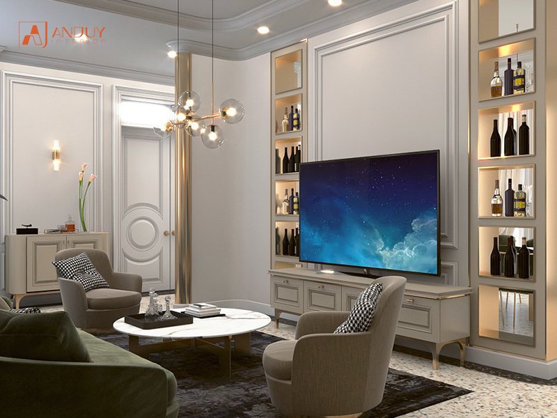 thiết kế nội thất nhà liền kề đẹp