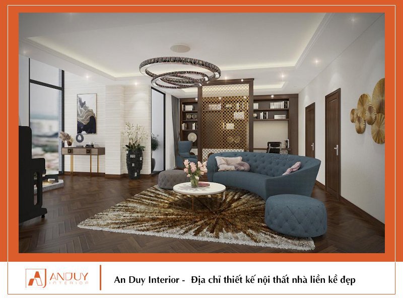 thiết kế nội thất nhà liền kề đẹp
