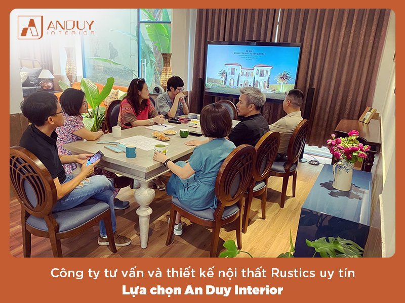 Phong cách thiết kế nội thất Rustic