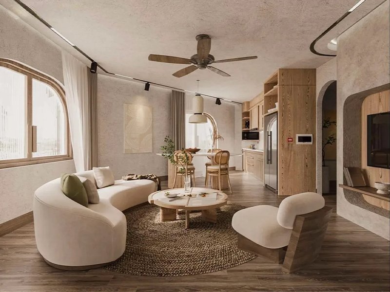 Phong cách thiết kế nội thất Wabi Sabi