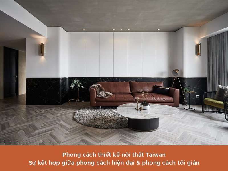 Phong cách thiết kế nội thất Taiwan