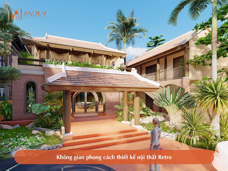 Phong cách thiết kế nội thất Retro