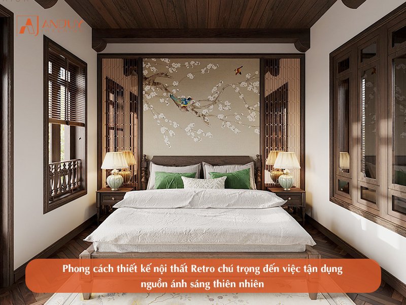 Phong cách thiết kế nội thất Retro