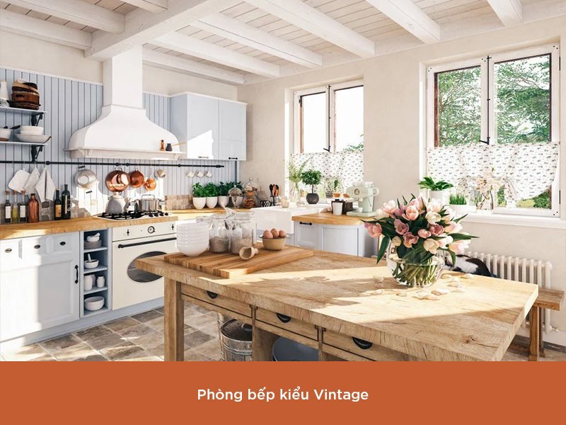 Phong cách thiết kế nội thất Vintage