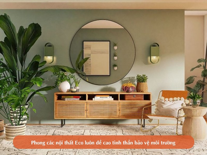 Phong cách thiết kế Eco