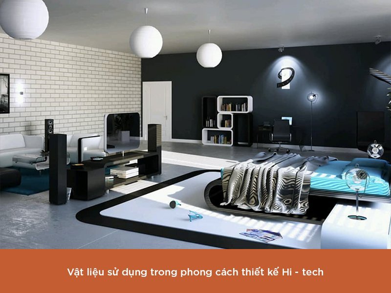 Phong cách thiết kế Hi - tech