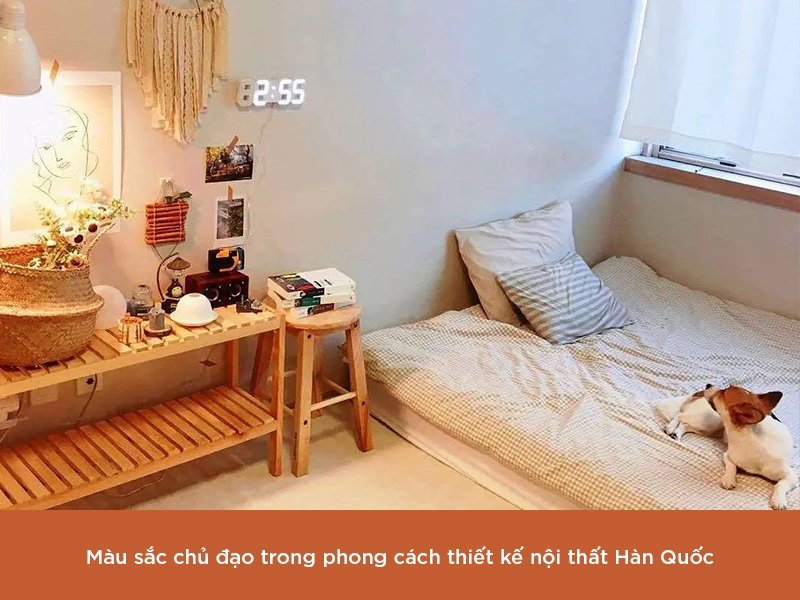 phong cách thiết kế nội thất Hàn Quốc