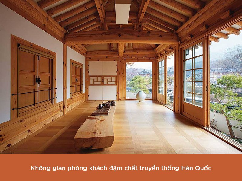 phong cách thiết kế nội thất Hàn Quốc