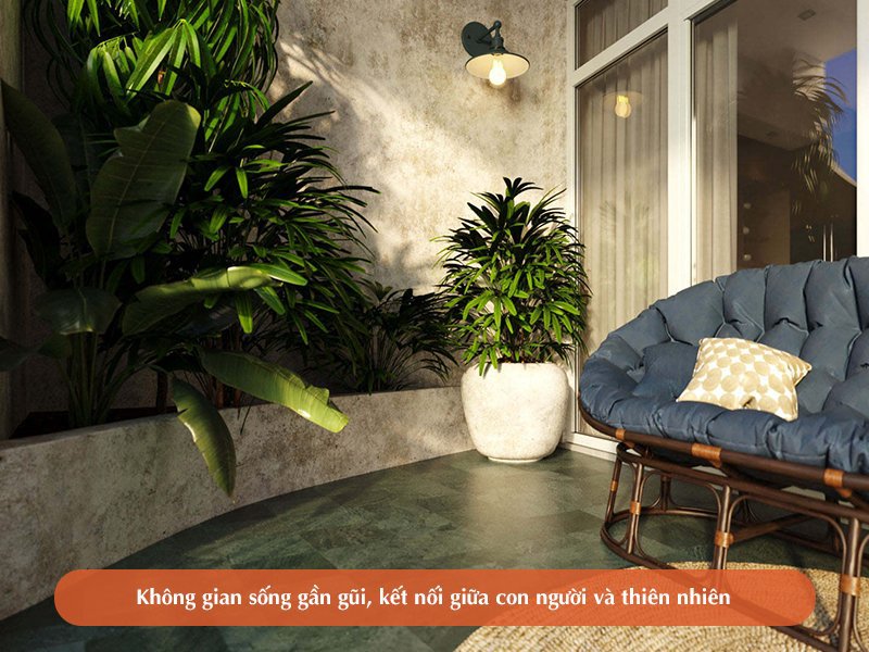 Phong cách thiết kế Organic