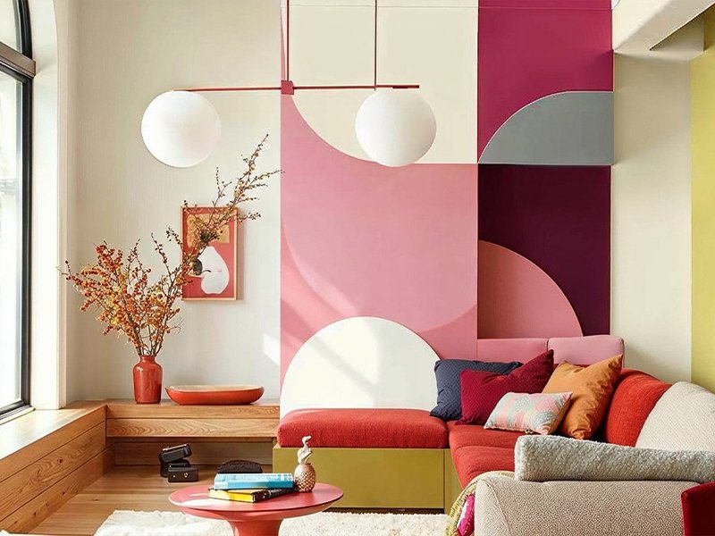 Phong cách thiết kế Color Block