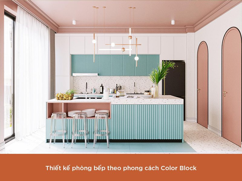 Phong cách thiết kế Color Block