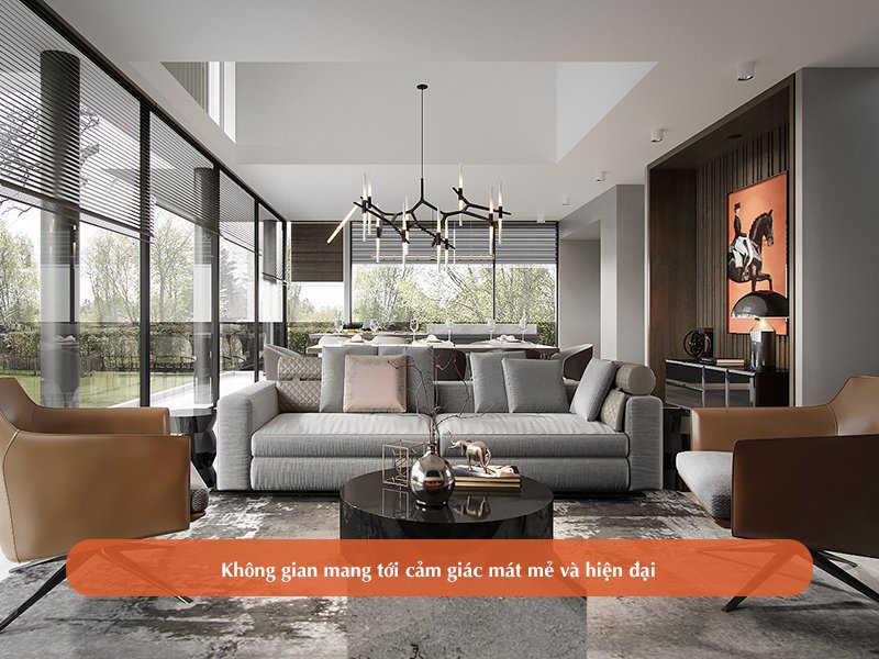 Phong cách thiết kế Metallic