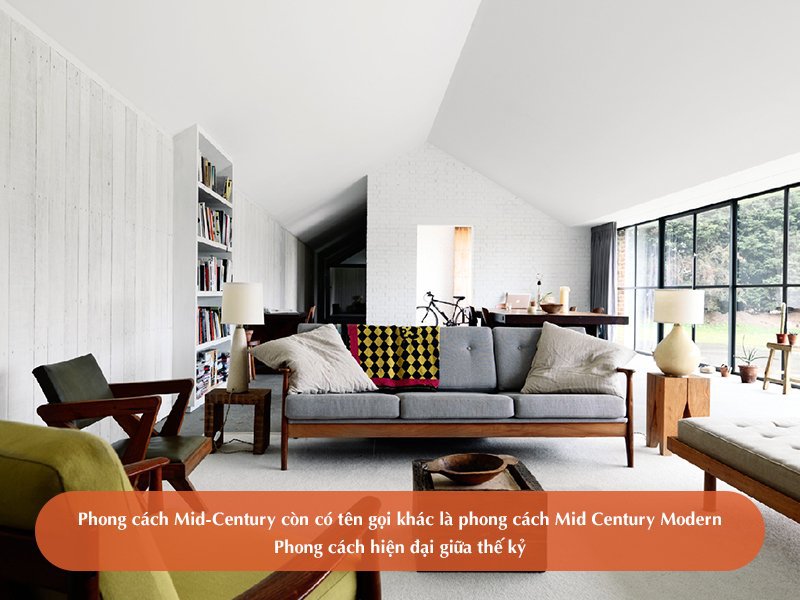 Phong cách thiết kế Mid-Century