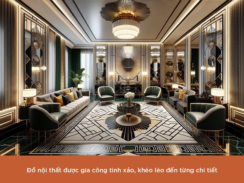 Phong cách thiết kế Art Deco