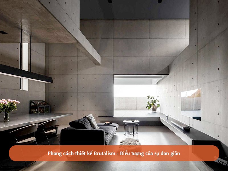 Phong cách thiết kế Brutalism