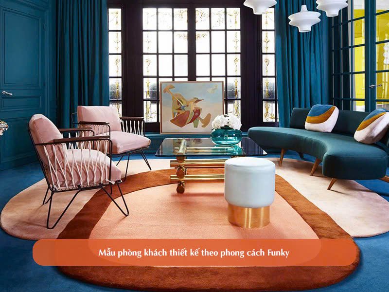phong cách thiết kế Funky
