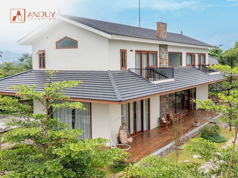 Thiết kế sân vườn nhà biệt thự