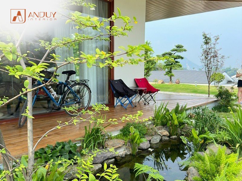 Thiết kế sân vườn nhà biệt thự