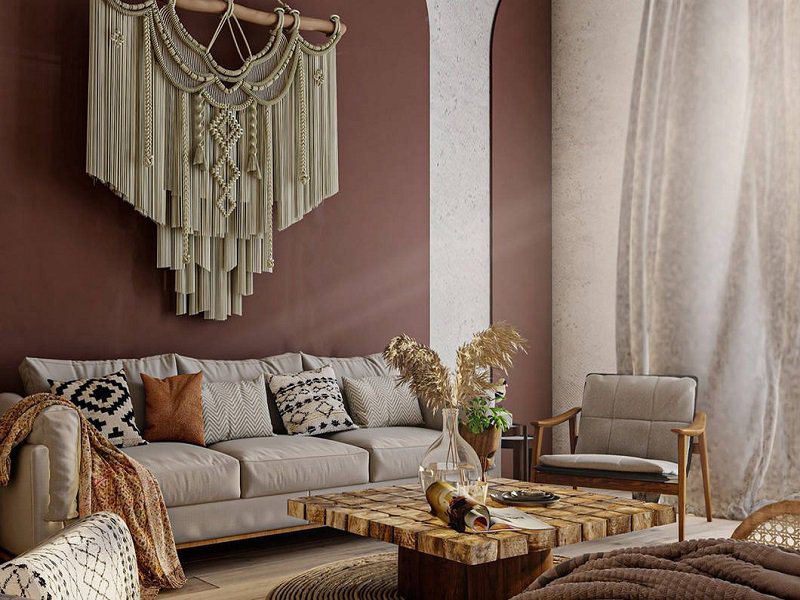 Phong cách thiết kế nội thất Bohemian
