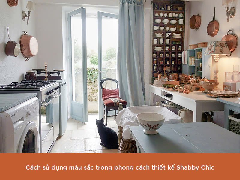 Phong cách thiết kế Shabby Chic 
