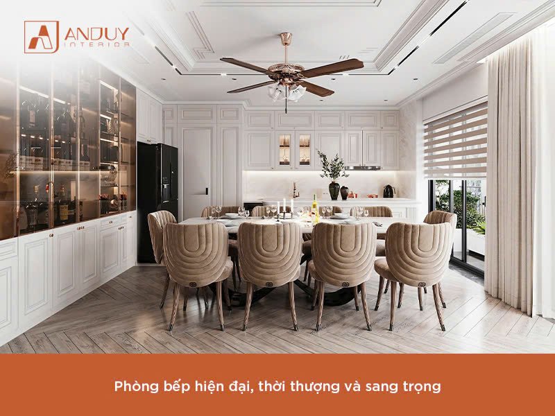 Biến hóa nhà bếp với phong cách thiết kế nội thất hiện đại